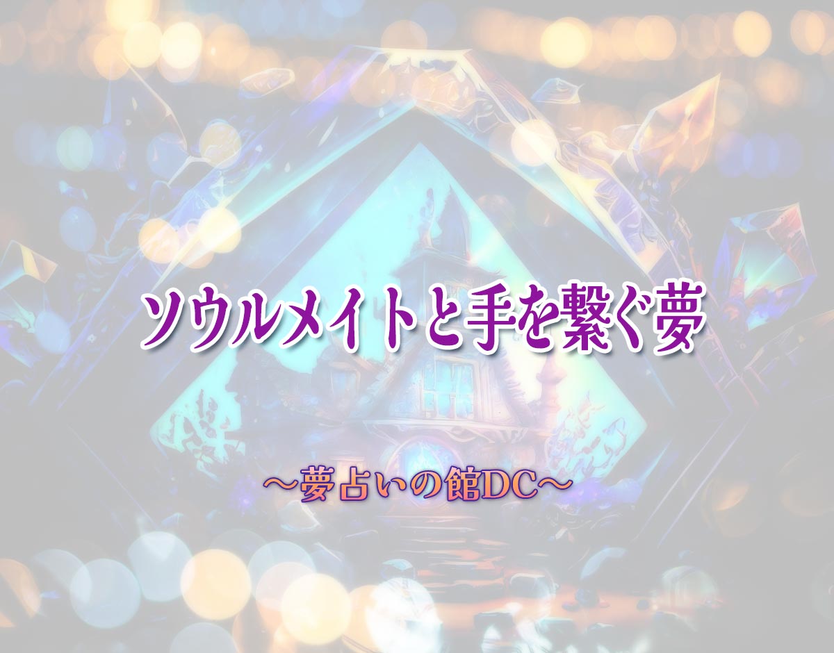 「ソウルメイトと手を繋ぐ夢」の意味とは？【夢占い】恋愛運、仕事運まで徹底分析を解説